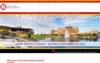 New Mexico Medical Soceity website