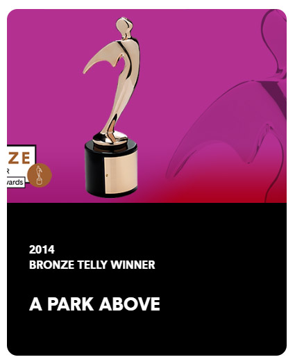 2014 Bronze Telly award winner for A Park Above video production
