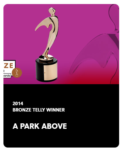 2014 Bronze Telly award winner for A Park Above video production