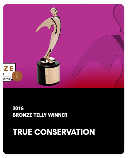 2016 Bronze Telly award winner for True Conservation video production